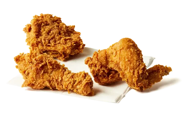 Chester's bone-in fried chicken at GS Truck Stop on I-90 Exit 205
