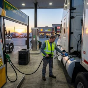 24/7 High-Speed Diesel and DEF Fueling for I-90 Professional Drivers
